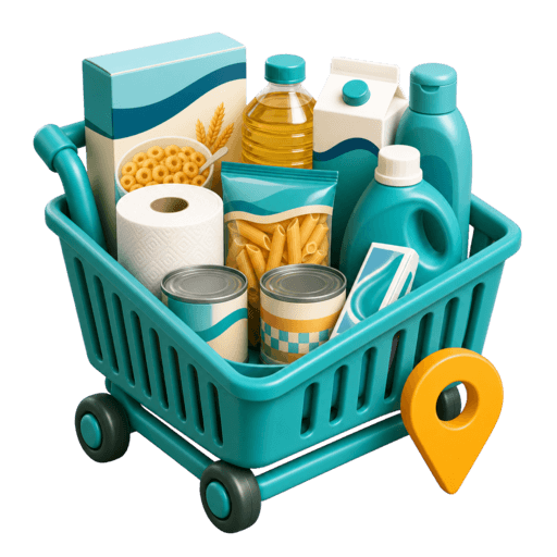 Pantry, household and daily essentials